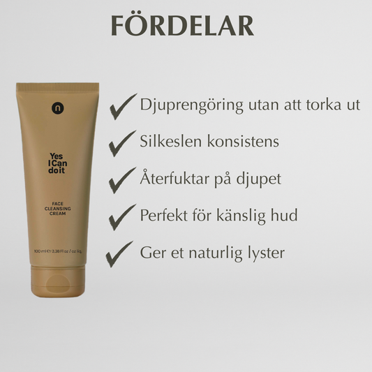 Ansiktsrengöringskräm